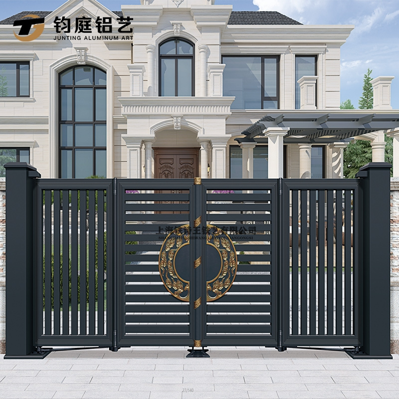 铝艺现代轻奢大门